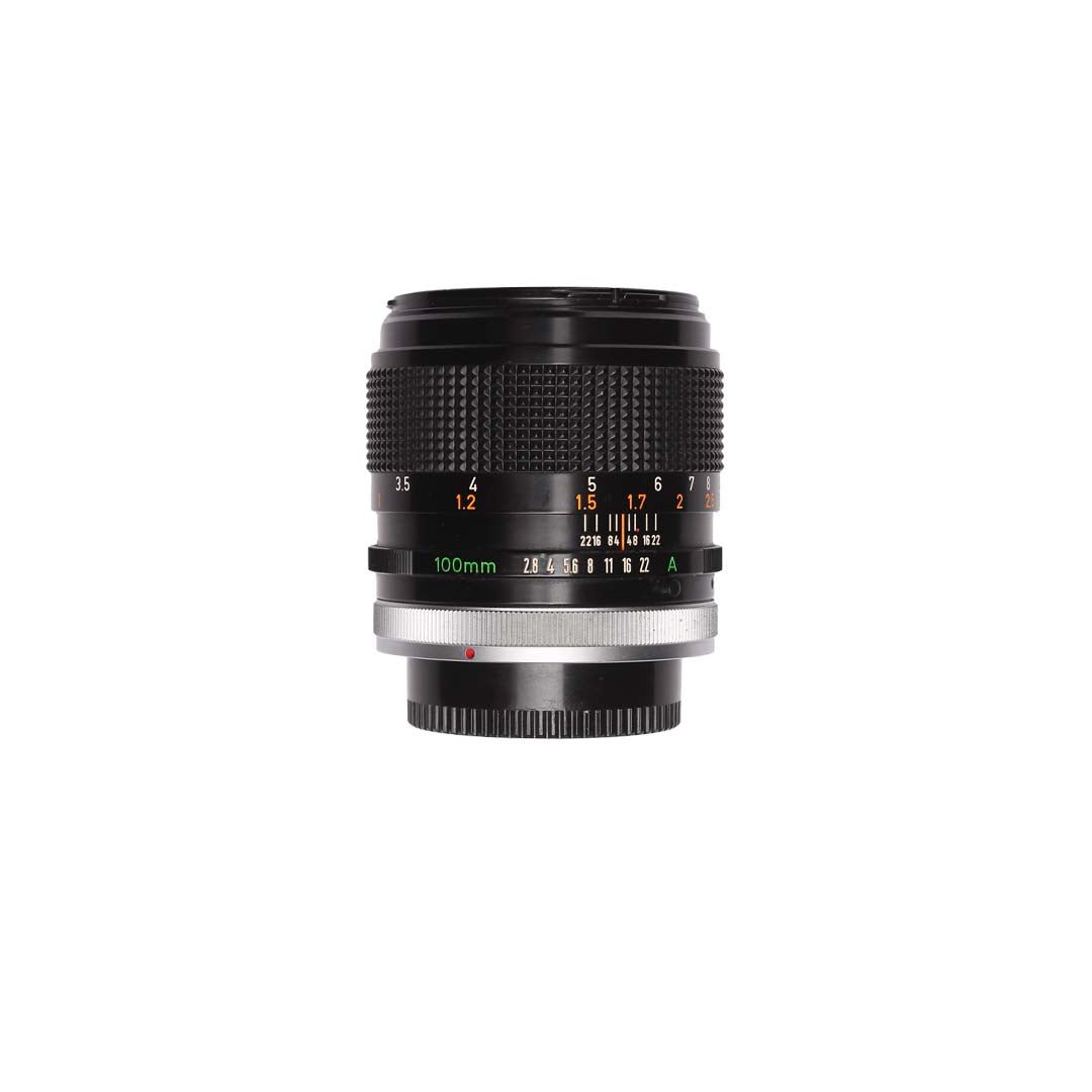 Canon FD 100mm f2.8 S.S.C. - grainoverpixel