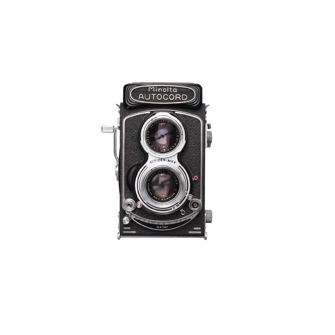 Minolta Autocord + 75mm f3.5