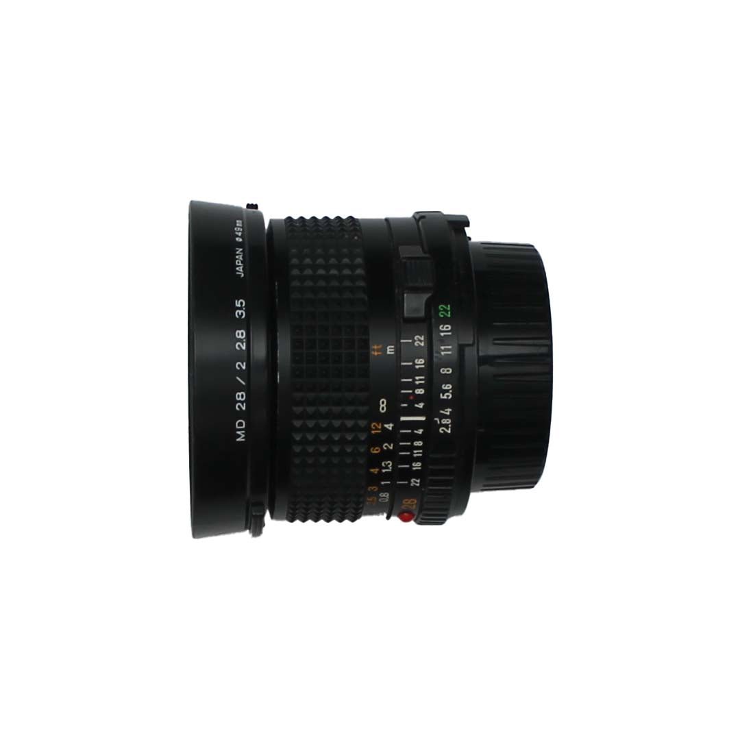 Minolta MD 28mm f2.8 - grainoverpixel