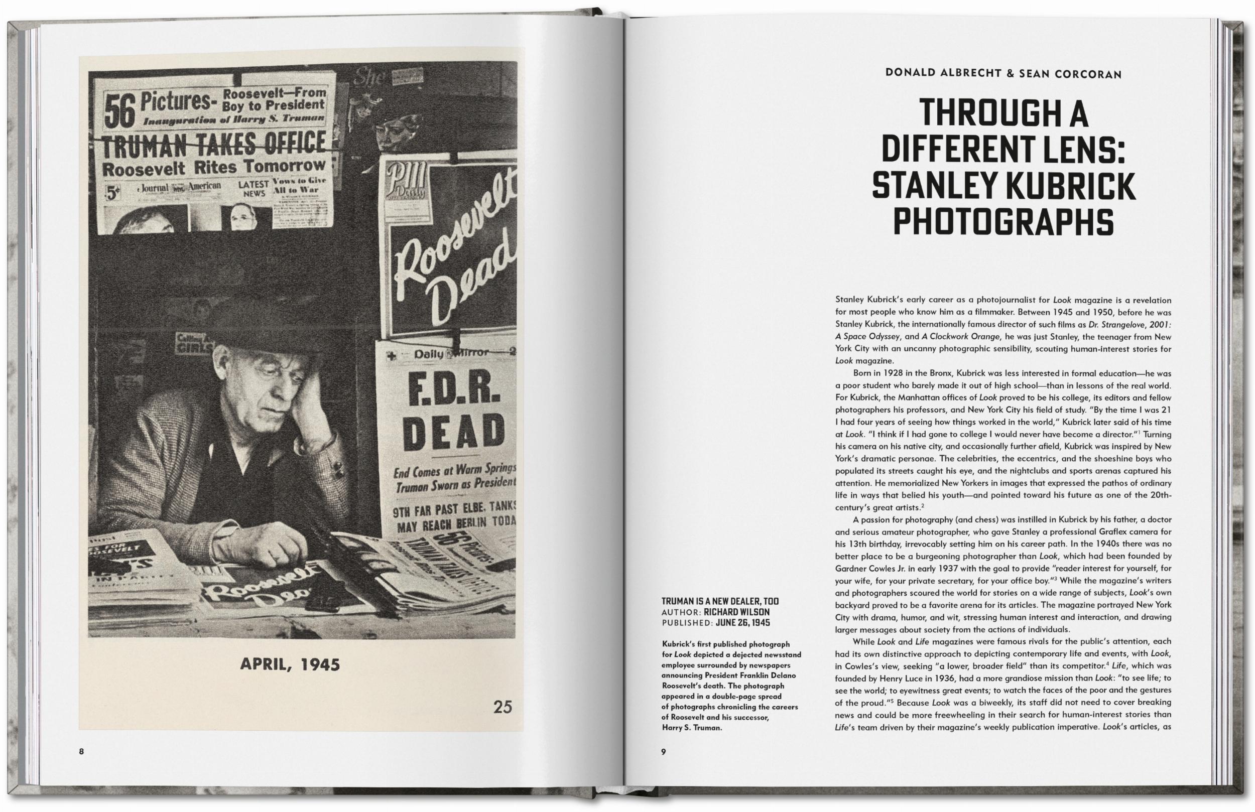 Stanley Kubrick Photographs. Through a Different Lens (English) - grainoverpixel