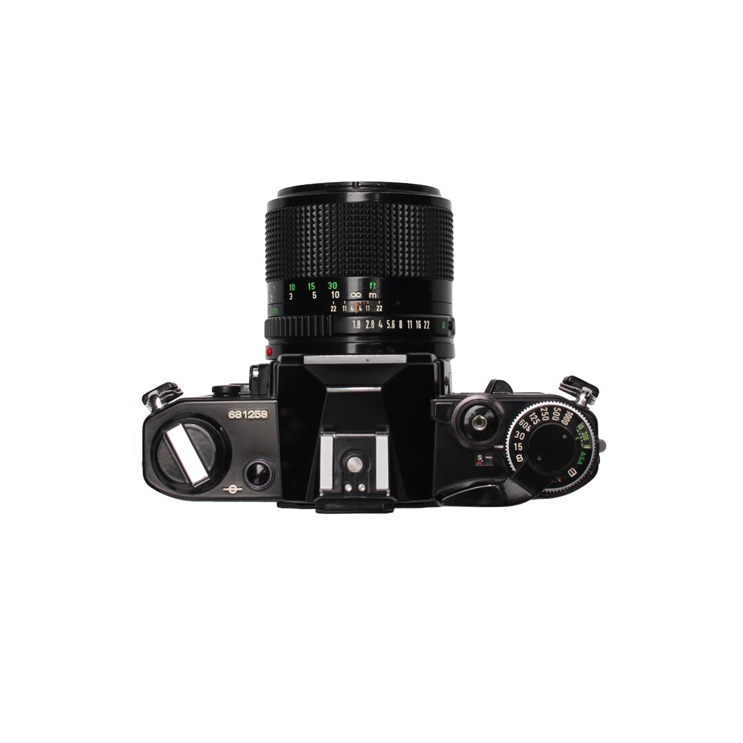 Canon AE-1 + 85mm f1.8 SET