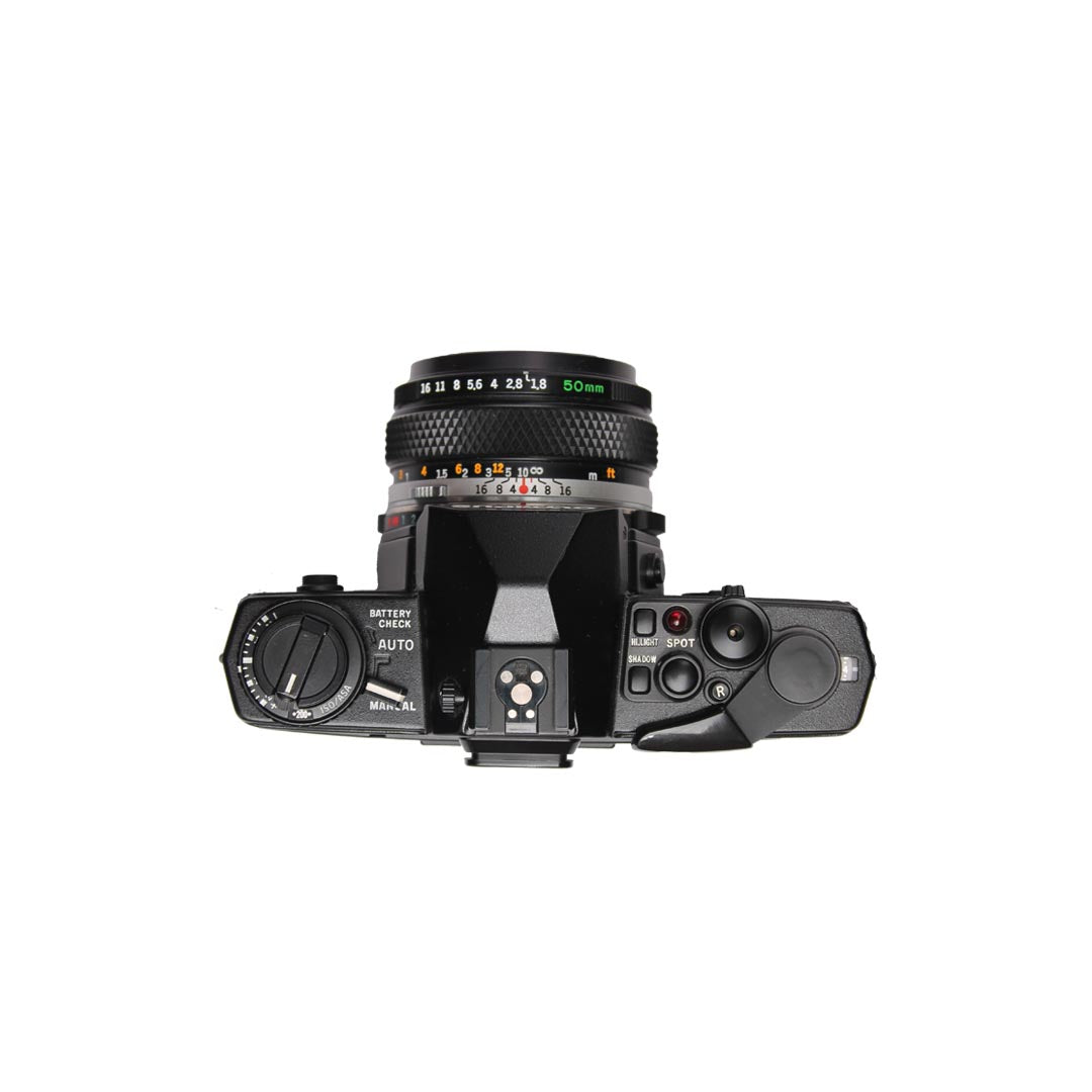 Olympus OM 4 Ti + 50mm SET - black