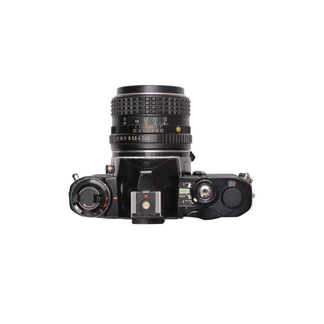 Pentax ME + 85mm f2 SET