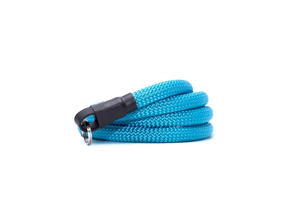 Camera Strap ROPE - Blue - SEAM STRAP - grainoverpixel