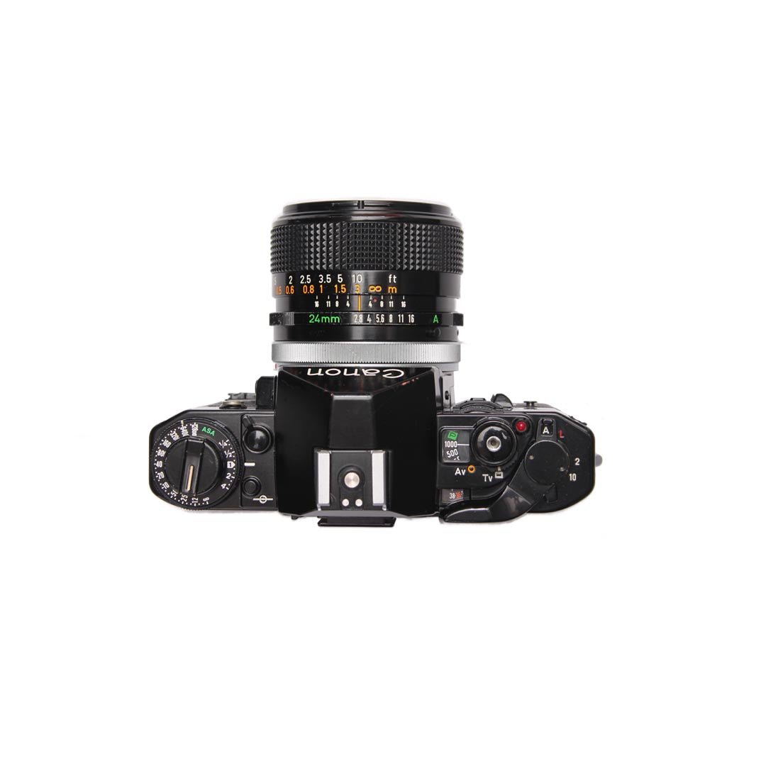 Canon A - 1 + 24mm f2.8 s.s.c. SET - grainoverpixel