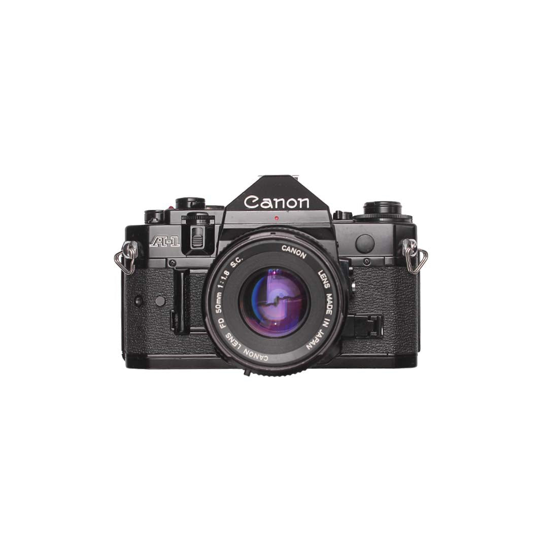 Canon A1 + 50mm f1.8 SET - grainoverpixel