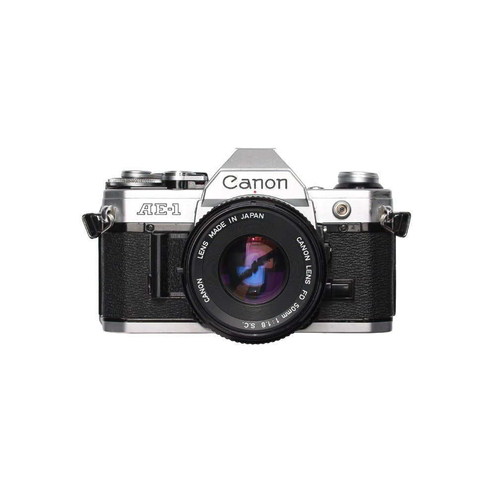 Canon AE - 1 + 50mm f1.8 SET - grainoverpixel