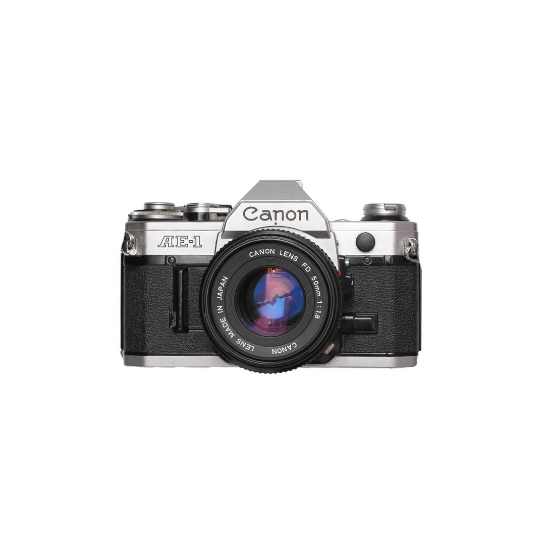 Canon AE-1 + 50mm f1.8 SET - grainoverpixel