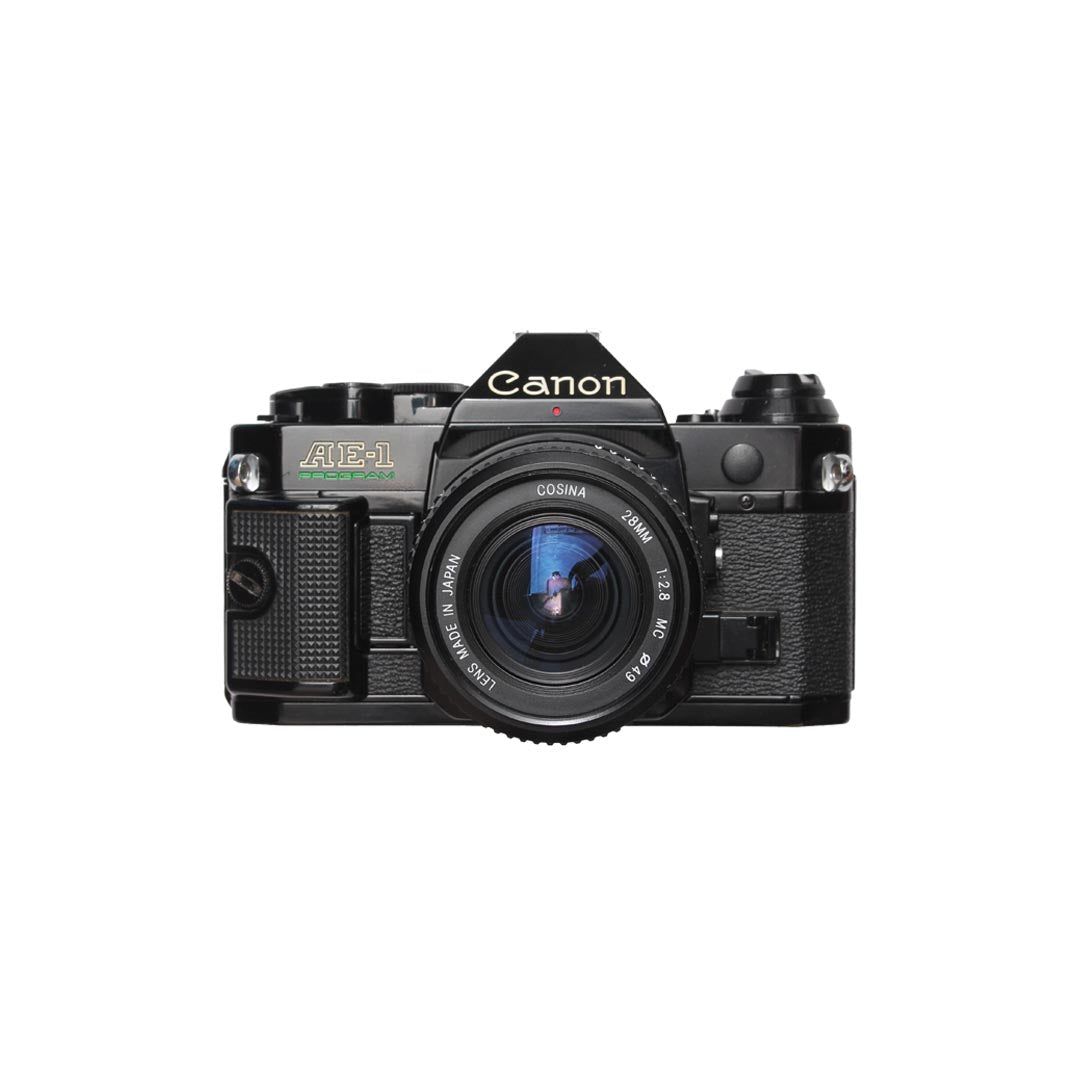 Canon AE1 Program + 28mm SET - black - grainoverpixel