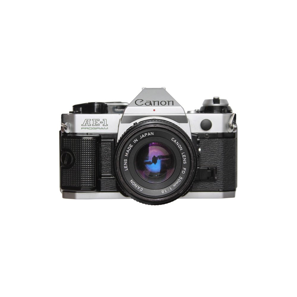 Canon AE1 Program + 50mm f1.8 SET - grainoverpixel