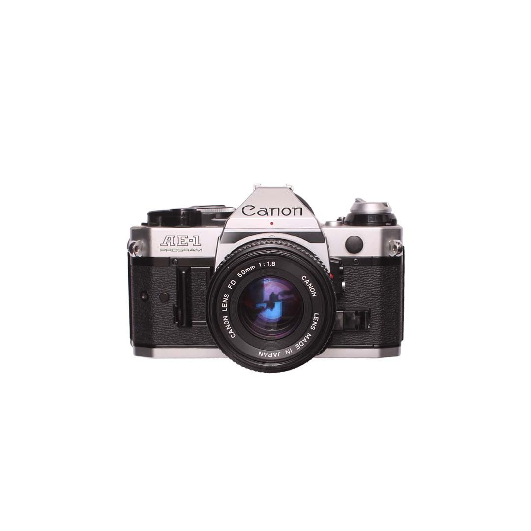 Canon AE1 Program + 50mm f1.8 SET - grainoverpixel