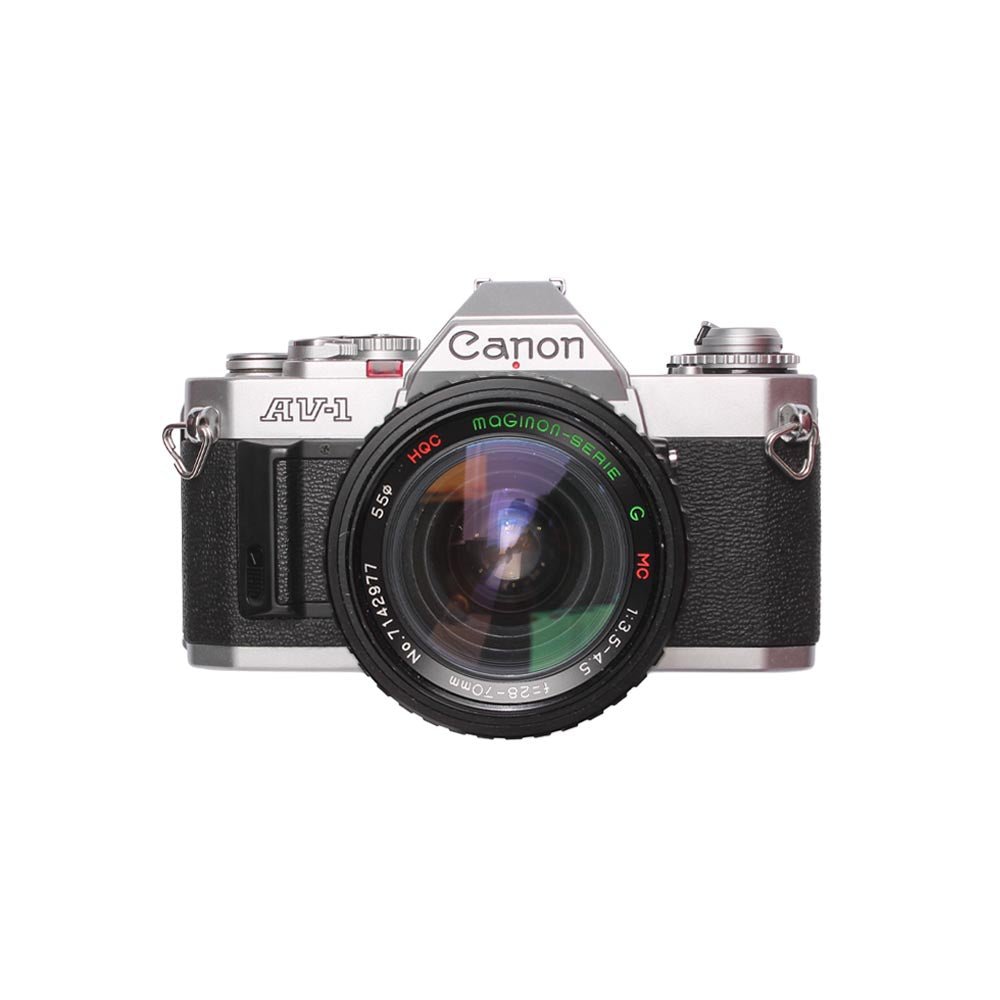Canon AV1 + 28 - 70mm SET - grainoverpixel