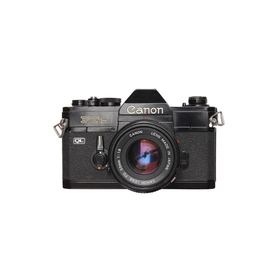 Canon FTb + 50mm SET - black - grainoverpixel