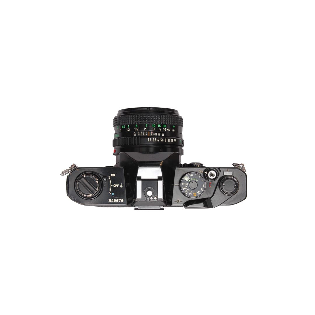 Canon FTb + 50mm SET - black - grainoverpixel