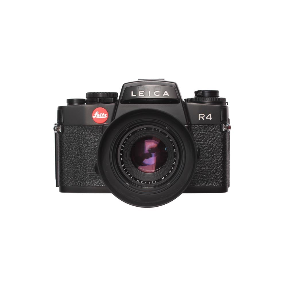 Leica R4 + Summicron 50mm f2 + lens hood SET - grainoverpixel