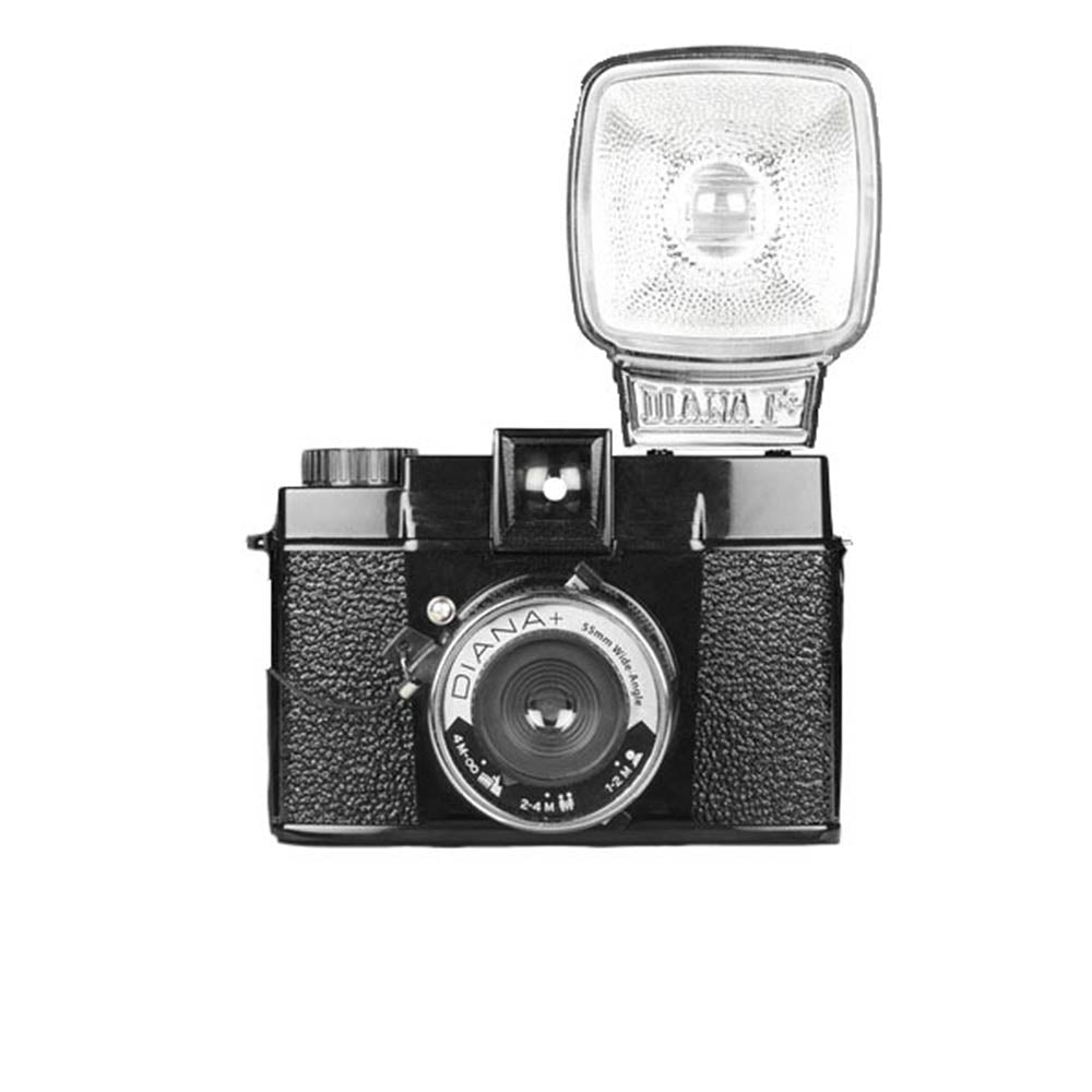 Lomo Diana F+ with Flash - Black - grainoverpixel