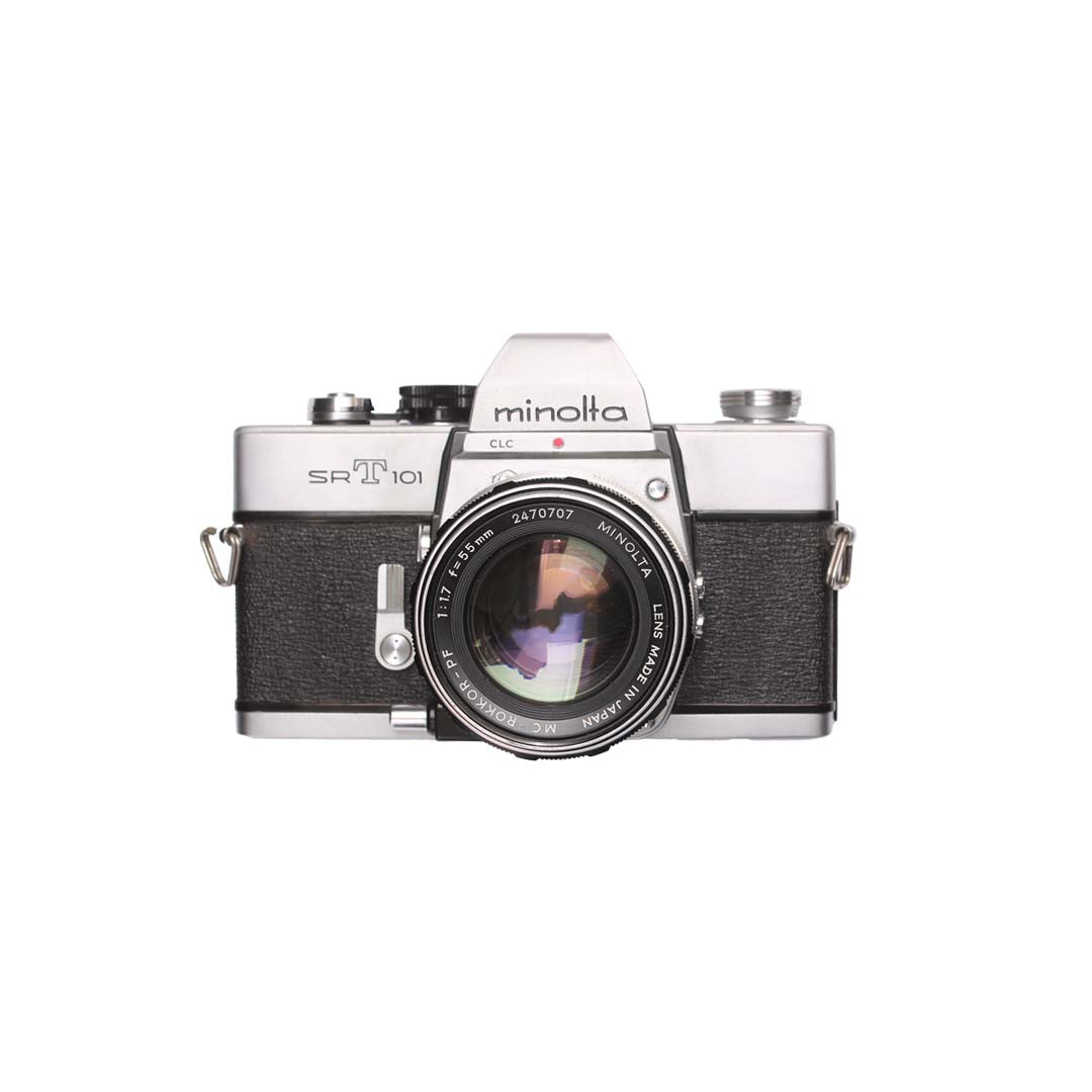 Minolta SRT 101 + 55mm SET - grainoverpixel