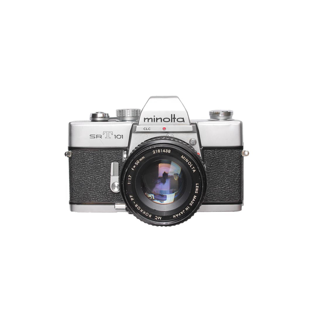 Minolta SRT101 + 50mm f1.7 SET - grainoverpixel