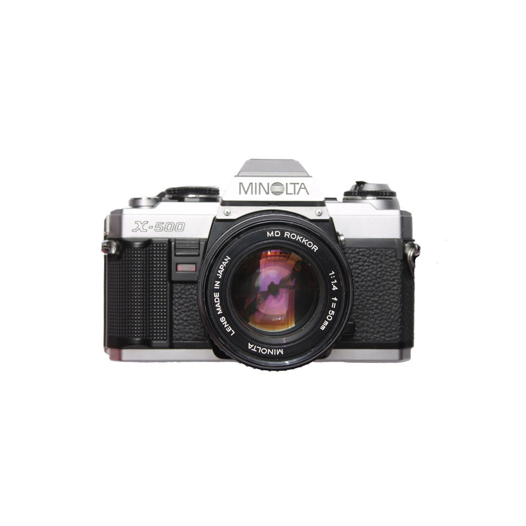 Minolta X - 500 + 50mm f1.4 SET - grainoverpixel