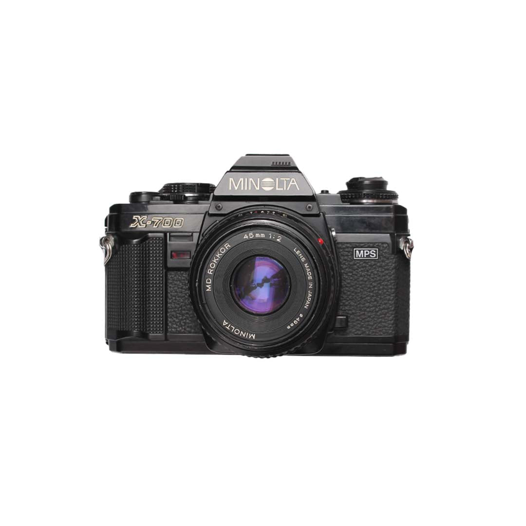 Minolta X - 700 + Minolta MD Rokkor 45mm f2 SET - grainoverpixel