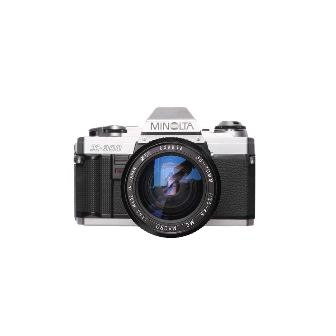 Minolta X300 + 35 - 70mm SET - grainoverpixel