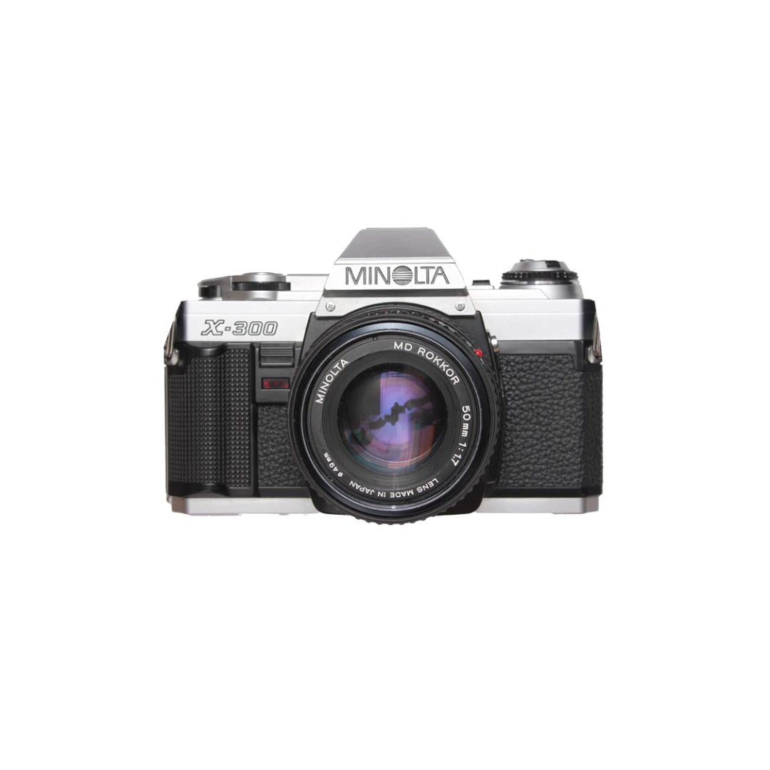 Minolta X300 + 50mm f1.7 SET - grainoverpixel