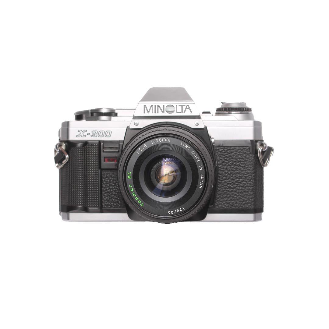 Minolta X300 + Topman 28mm f2.8 SET - grainoverpixel