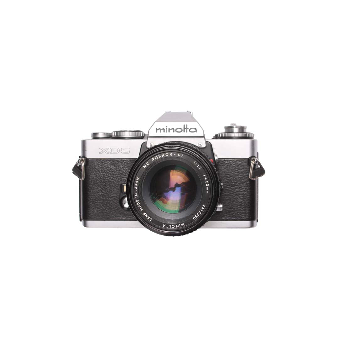 Minolta XD5 + 50mm SET - grainoverpixel