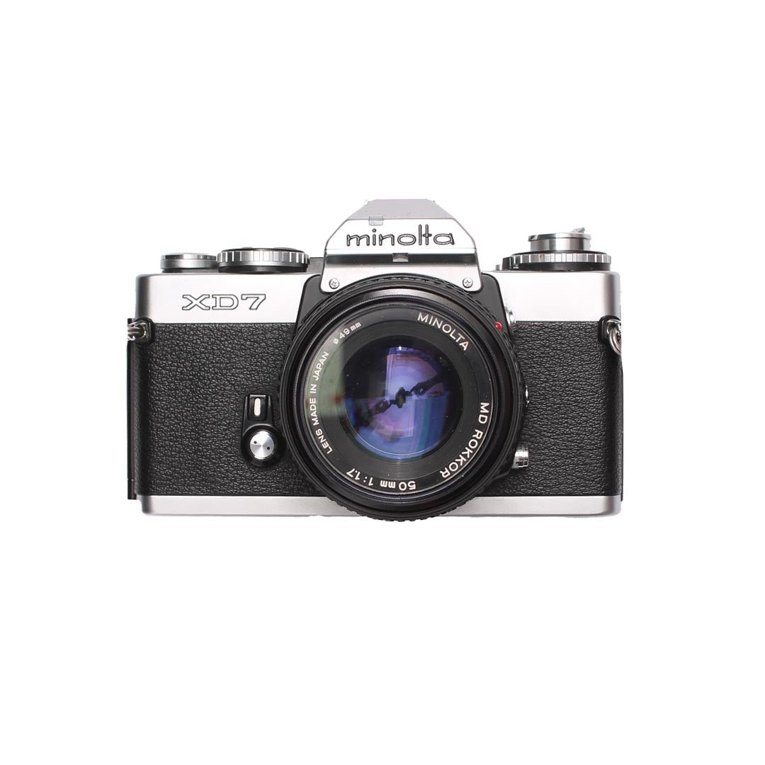 Minolta XD7 + 50mm SET - grainoverpixel