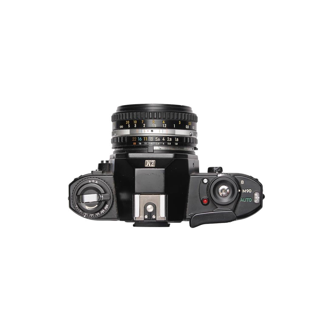 Nikon EM + 50mm f1.8 - grainoverpixel