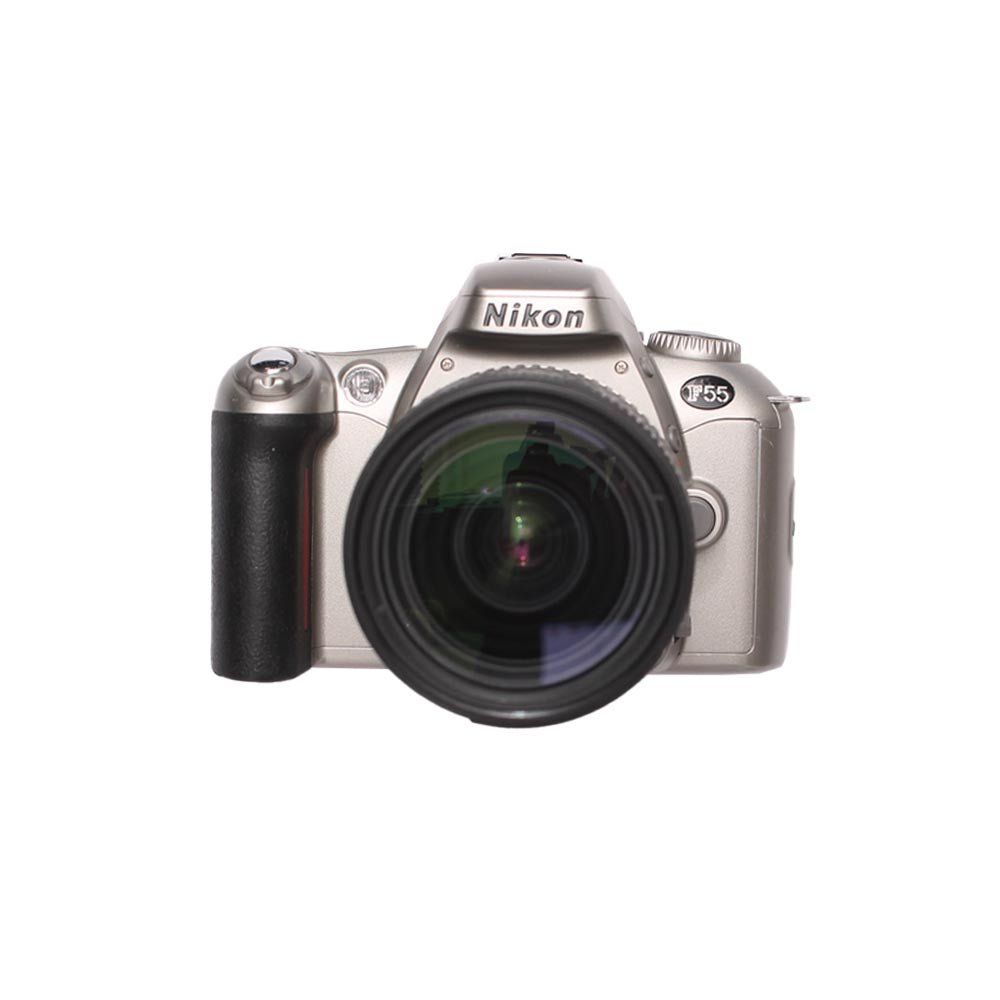 Nikon F55 silver + 28 - 80mm SET - grainoverpixel