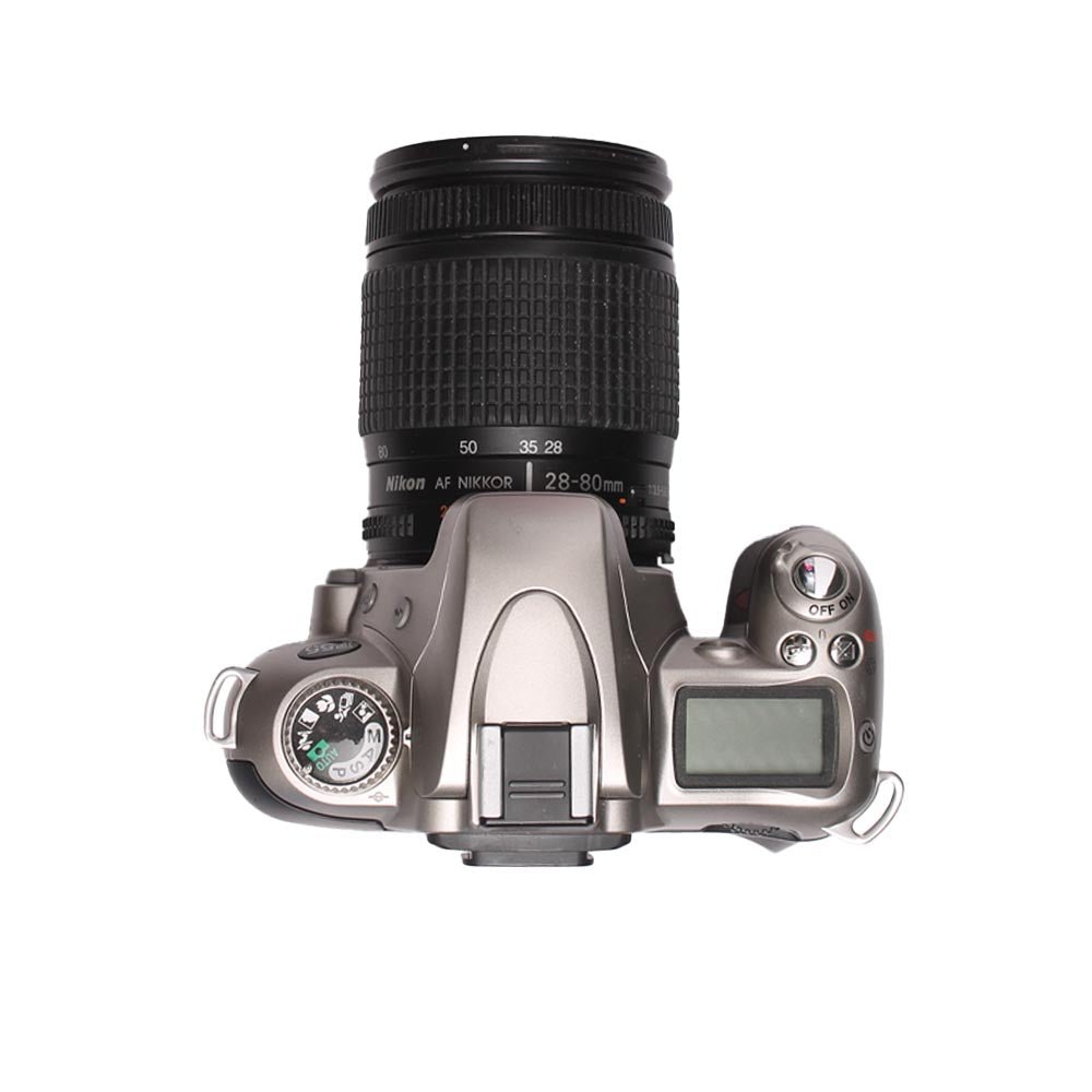 Nikon F55 silver + 28 - 80mm SET - grainoverpixel