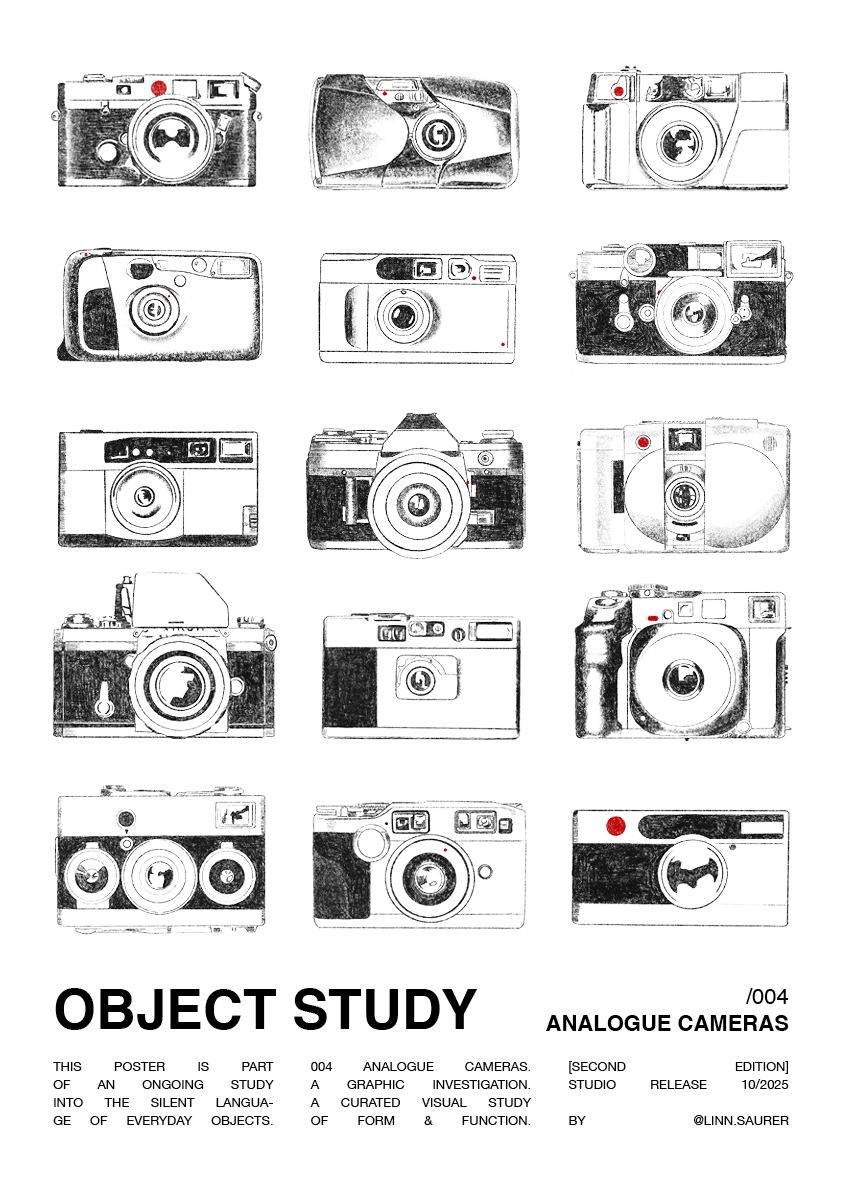 Object Study /004 Analogue Cameras - grainoverpixel