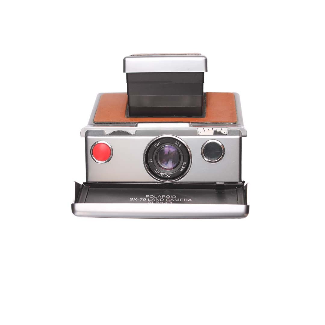 Polaroid SX70 Alpha 1 - chrome SET - grainoverpixel