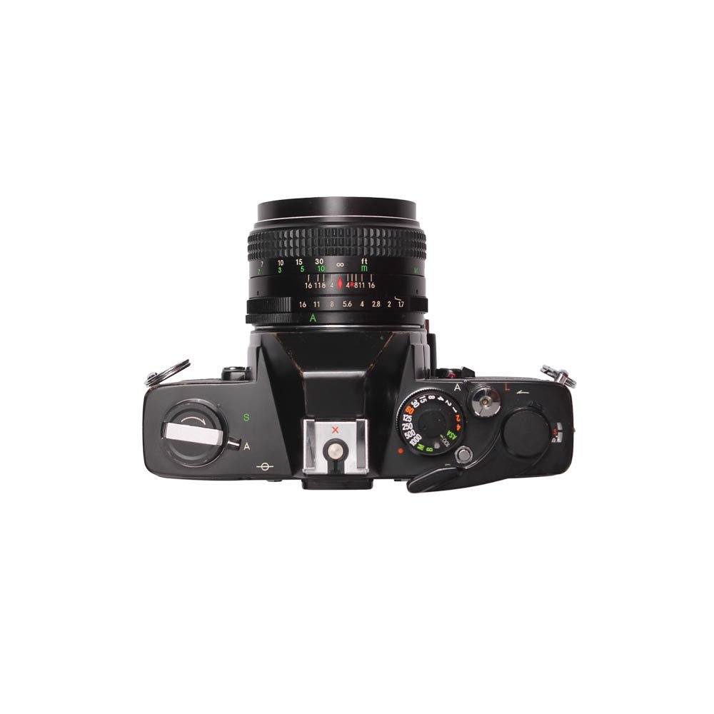 Porst Compact Reflex SP + 55mm f1.7 SET - grainoverpixel