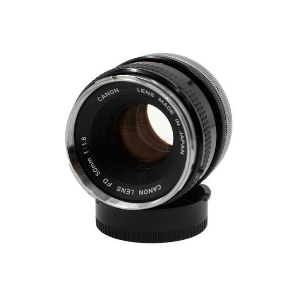 Canon FD 50mm f1.8 chrome nose - grainoverpixel